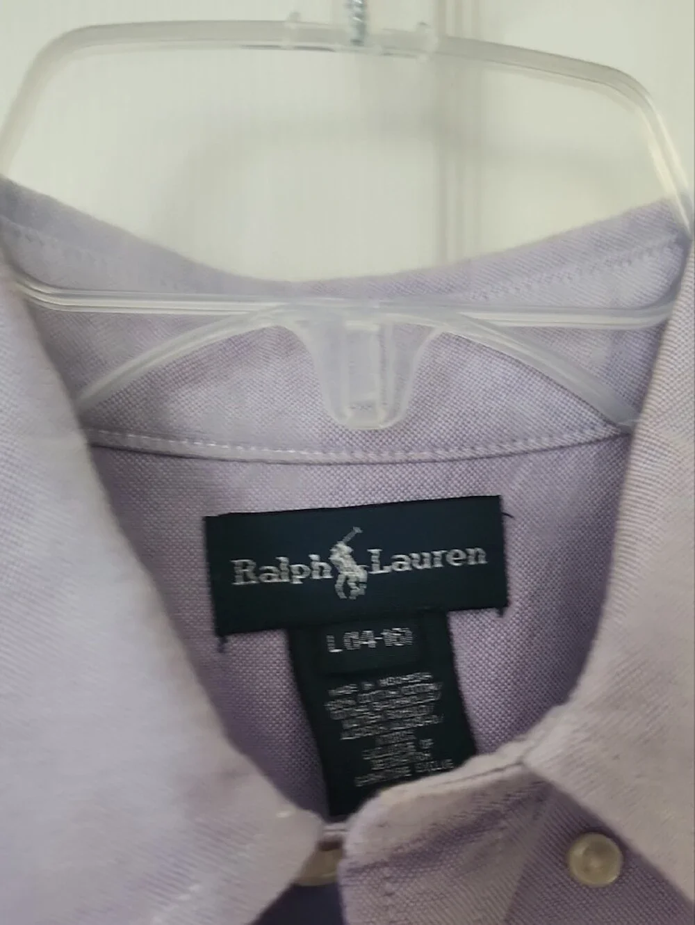 Ralph Lauren Light Purple Dress Shirt